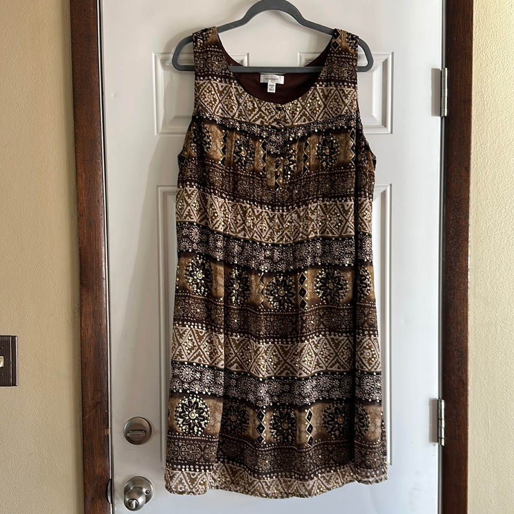 Dressbarn sleeveless dress size 18